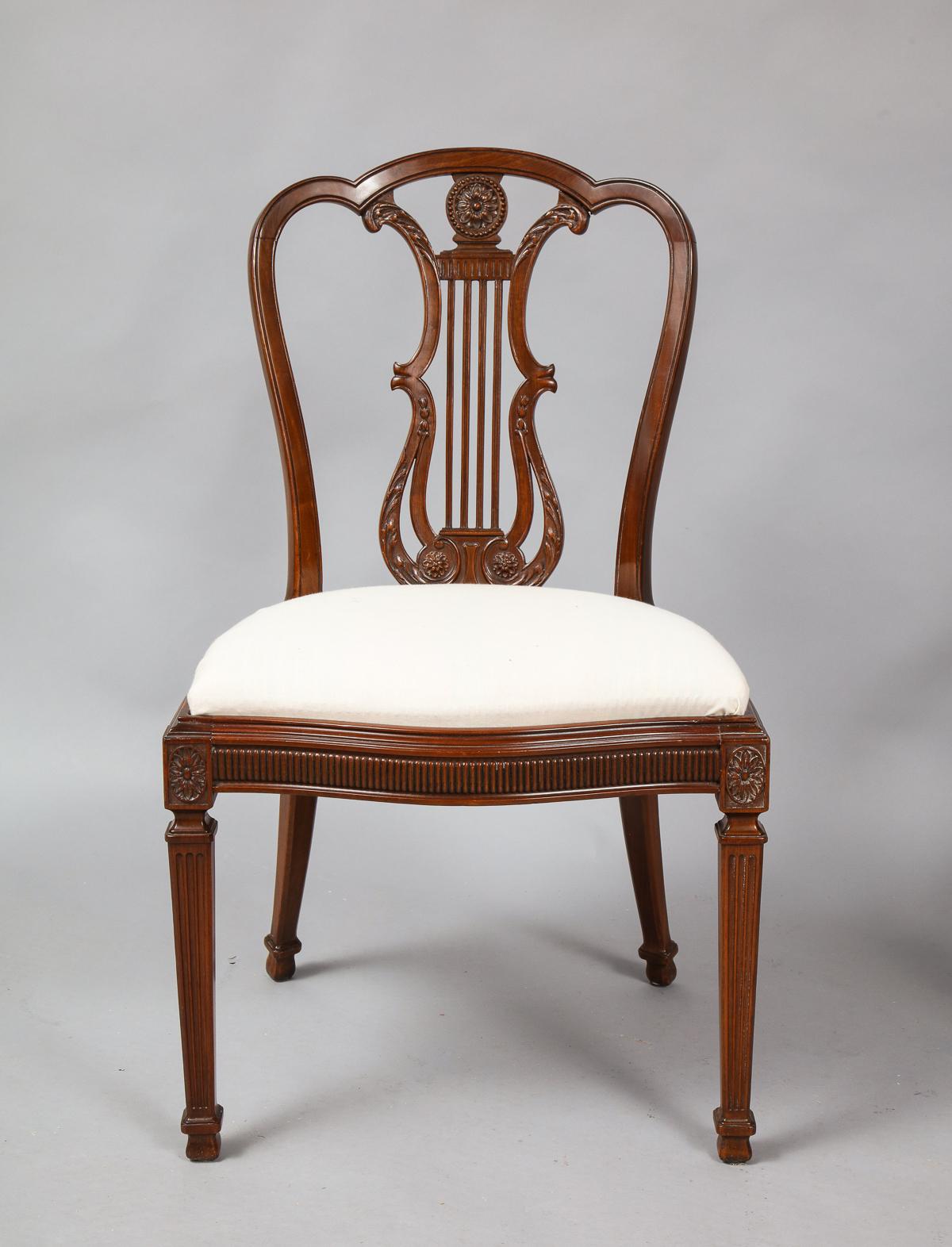 George III Set of 18 Georgian Style Dining Chairs