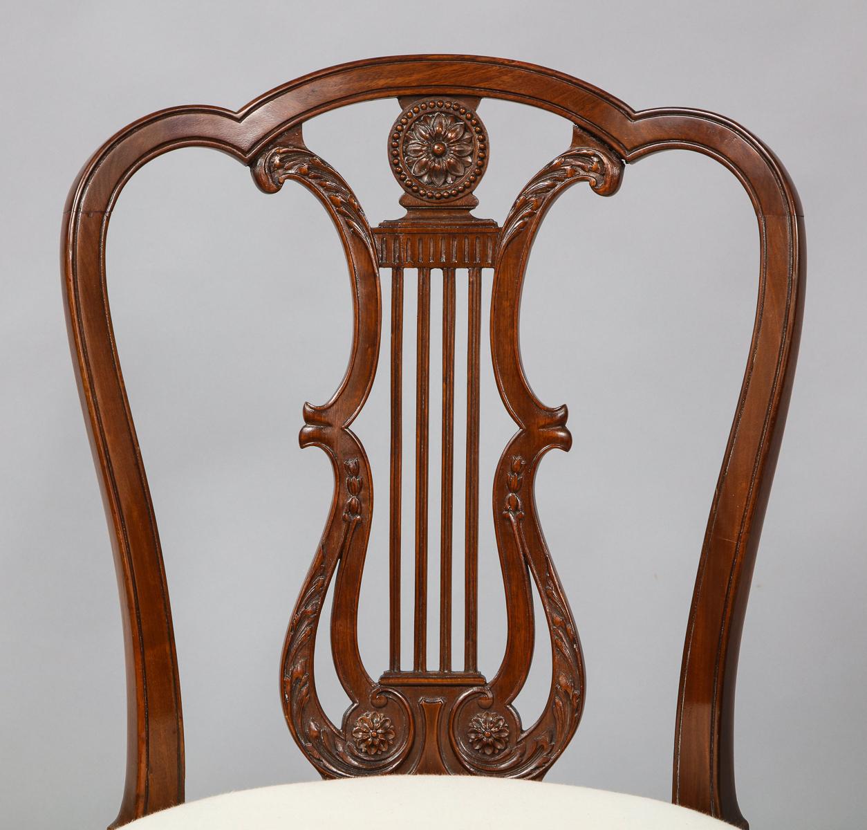 Mahogany Set of 18 Georgian Style Dining Chairs