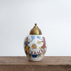 Set of 18th Century Dutch Ceramic Tobacco Jars