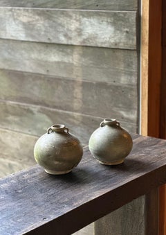 Ensemble de jarres de bateaux Sawankhalok en céramique du 18ème siècle, Thaïlande