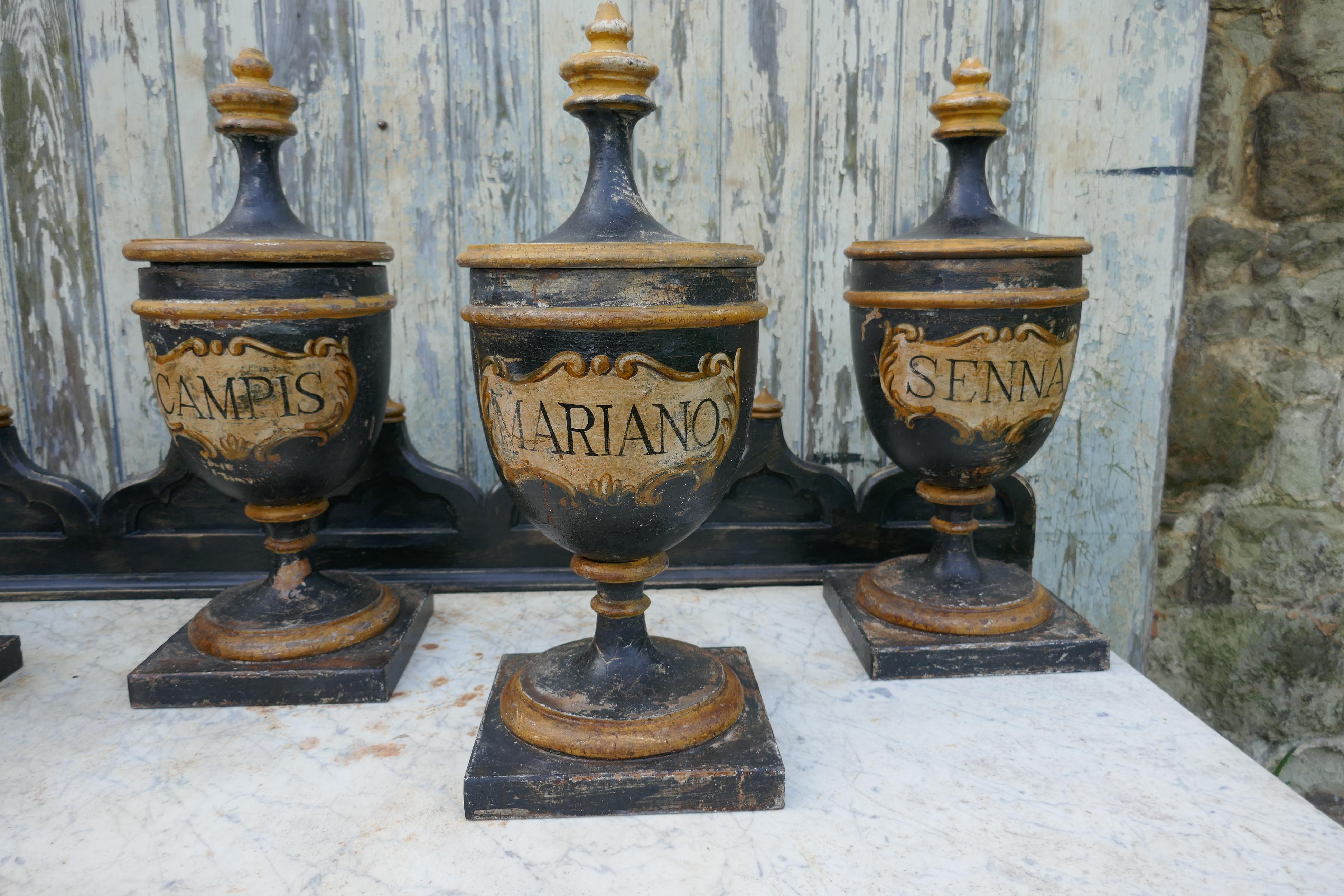 Set of 18th Century Sicilian Apothecary’s Jars 6