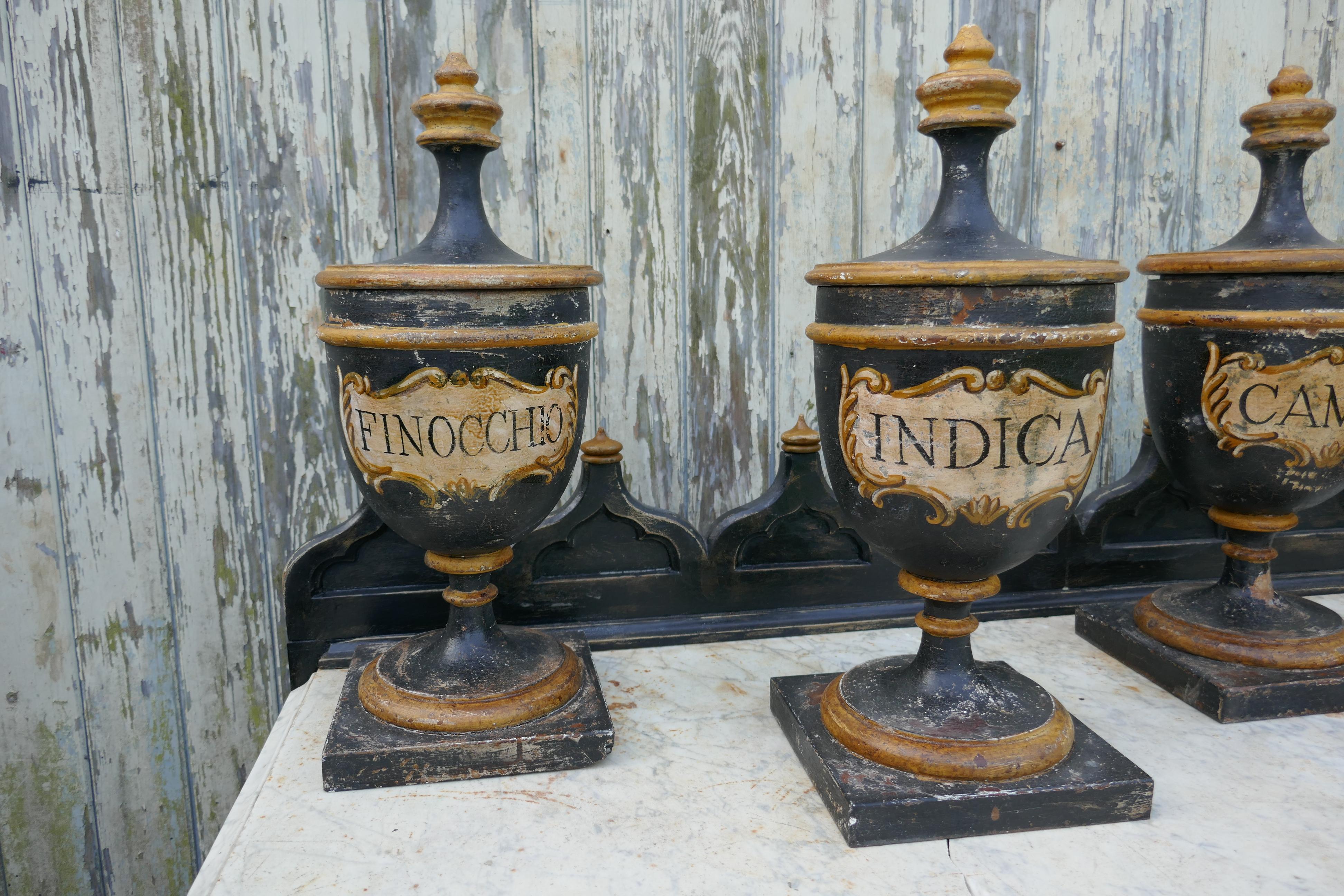 Set of 18th Century Sicilian Apothecary’s Jars 9