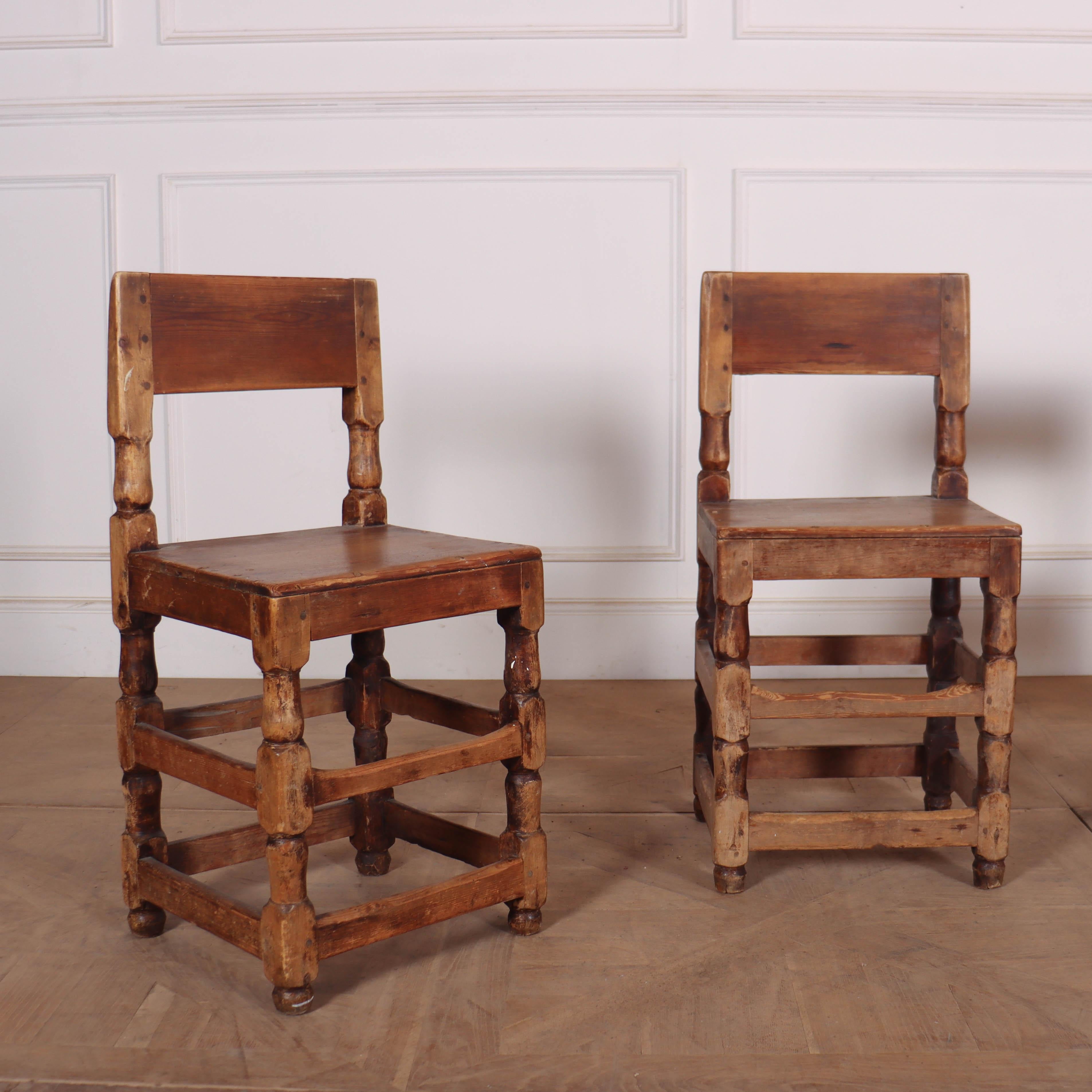 Set of 18th Century Swedish Chairs In Good Condition For Sale In Leamington Spa, Warwickshire