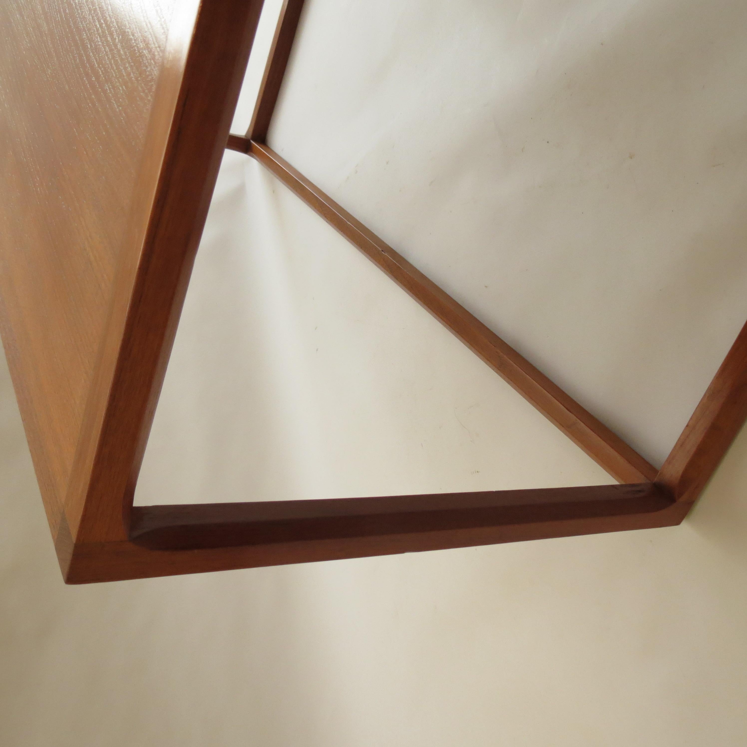 Set of 1950s Danish Aksel Kjersgaard, Denmark Qube Tables Nest of 3 Cube Coffee In Good Condition In Stow on the Wold, GB