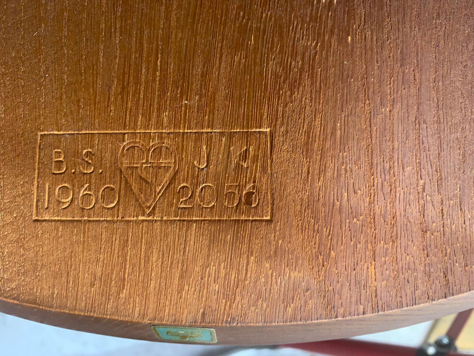 Set of 1950’s Mid Century Ercol ‘Old Colonial 371” Blue Label Dining