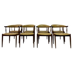 Set of 1960s Danish Dining Chairs by Johannes Andersen