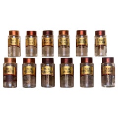 Set Of 19th Century Apothecary Jars
