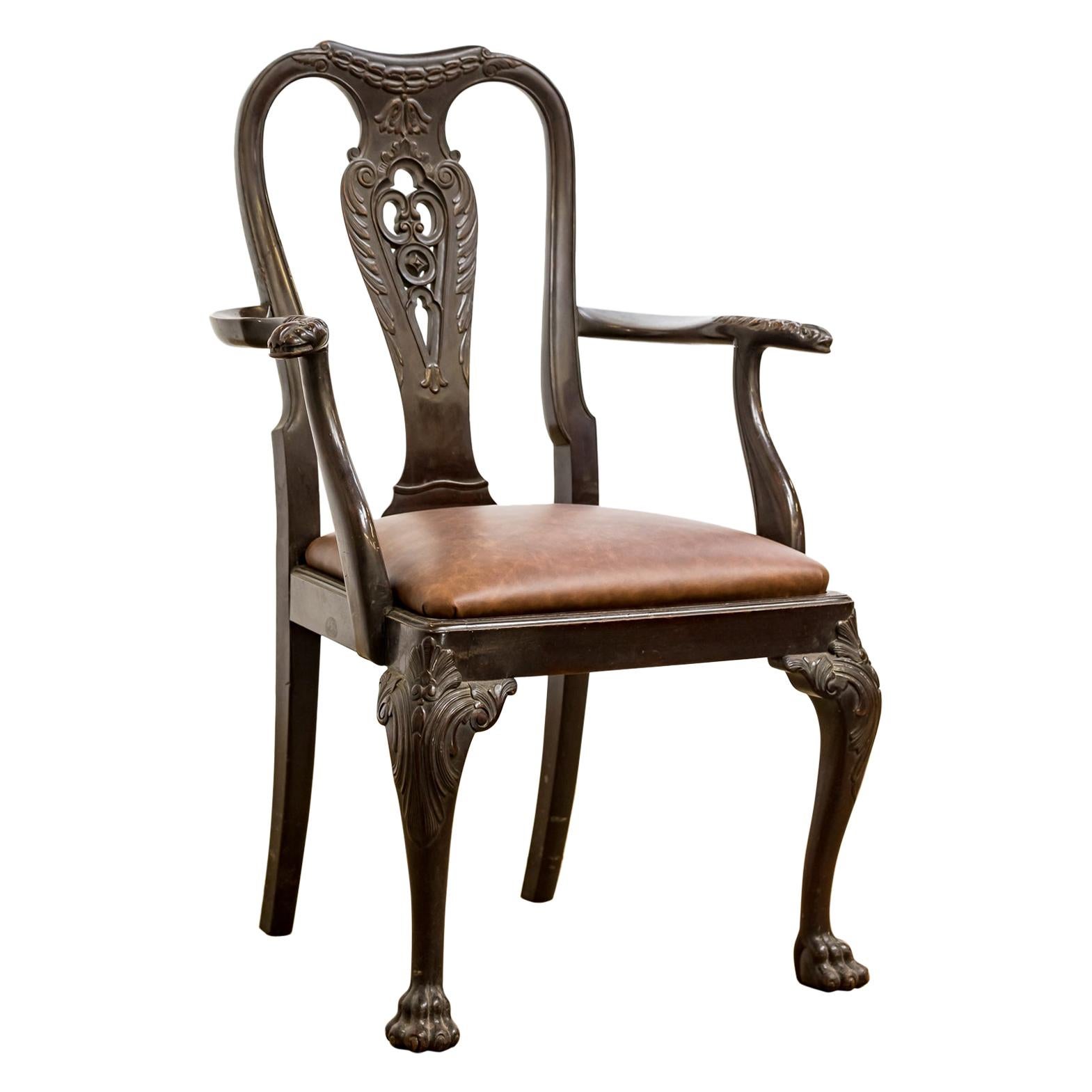 HandCarved Dining Room Chairs 182 For Sale at 1stdibs