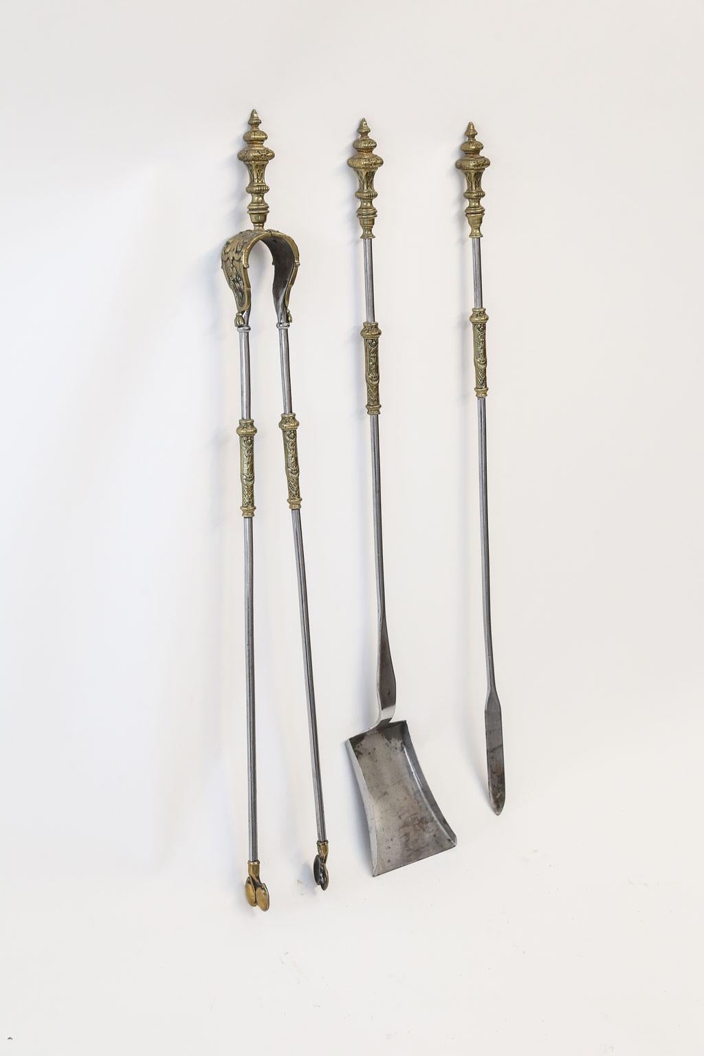 Set of 19th Century English Fire Tools 4