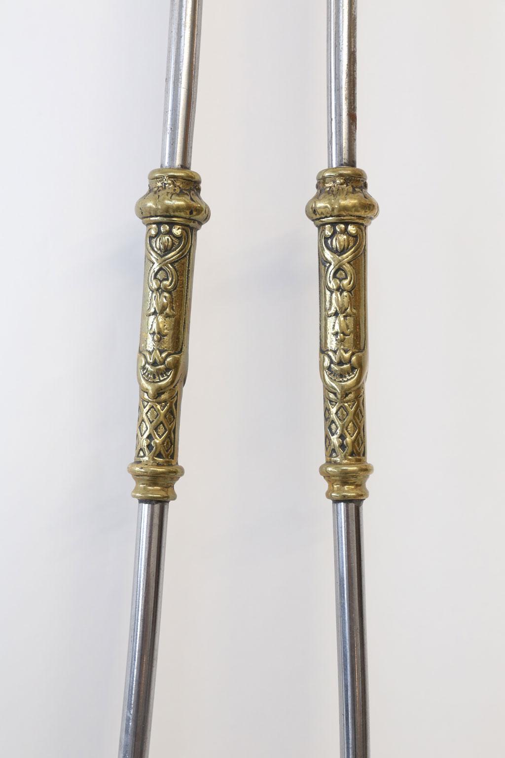 Set of 19th Century English Fire Tools 6