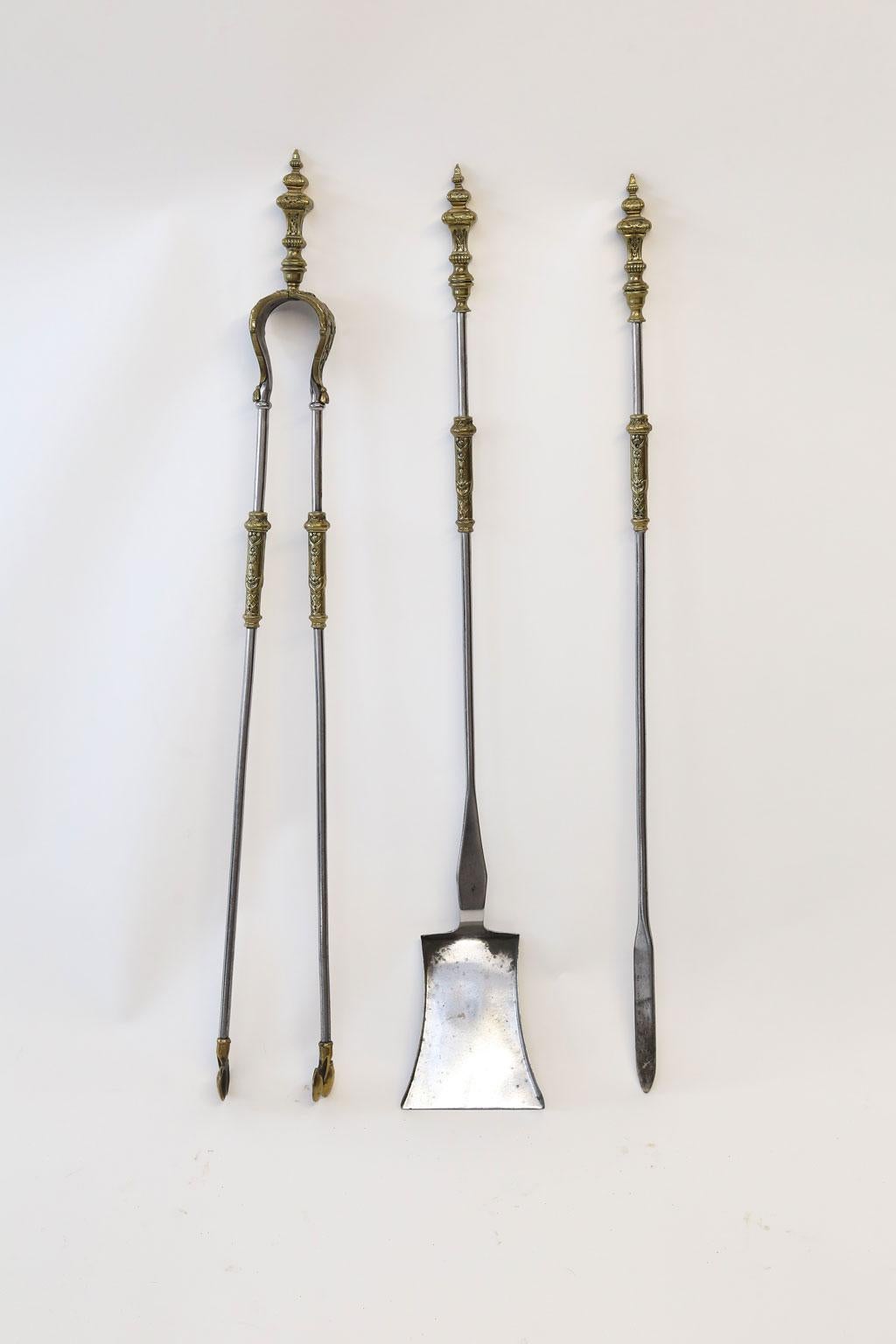Set of 19th Century English Fire Tools 3