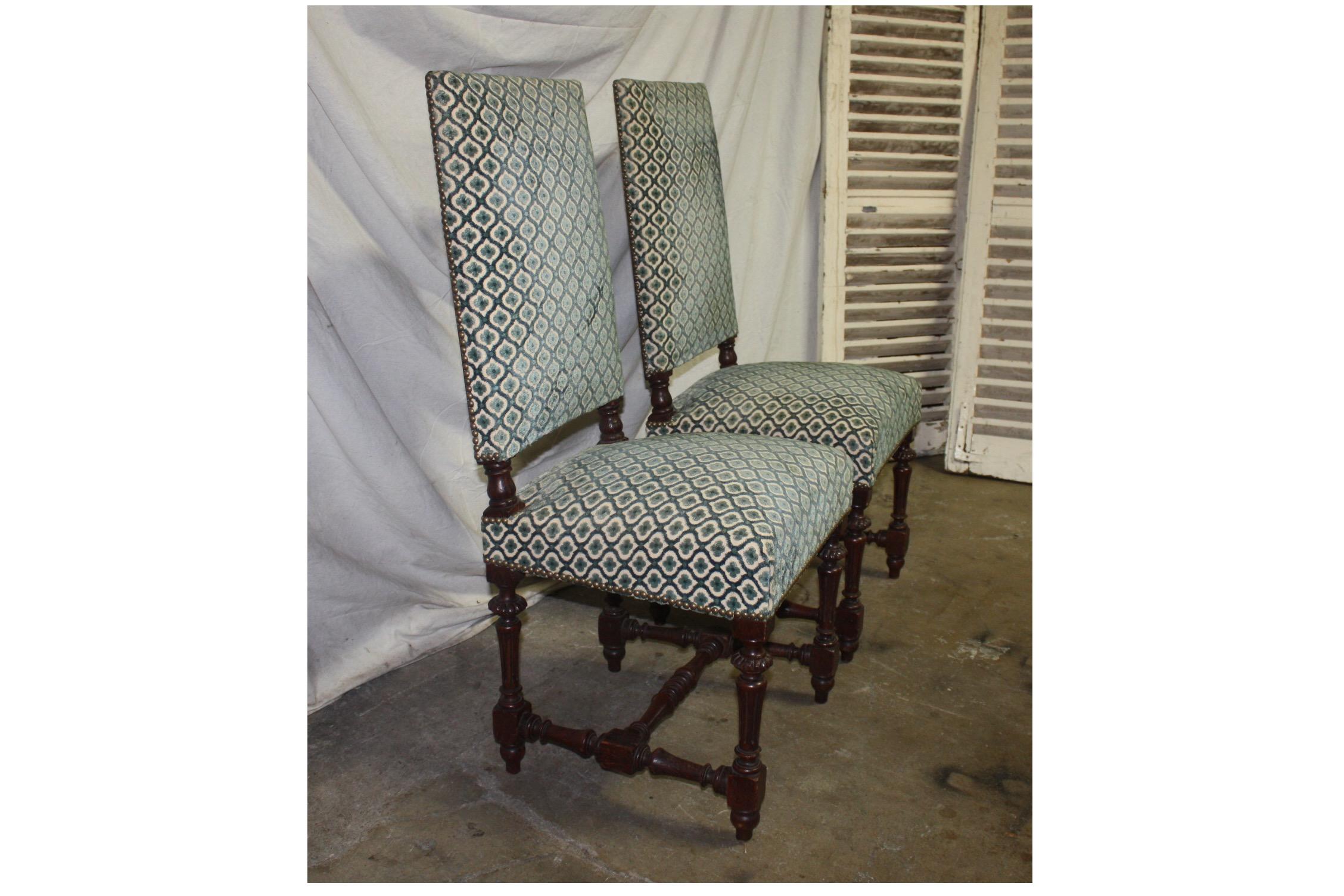 Set of 19th Century French Chairs In Excellent Condition In Stockbridge, GA