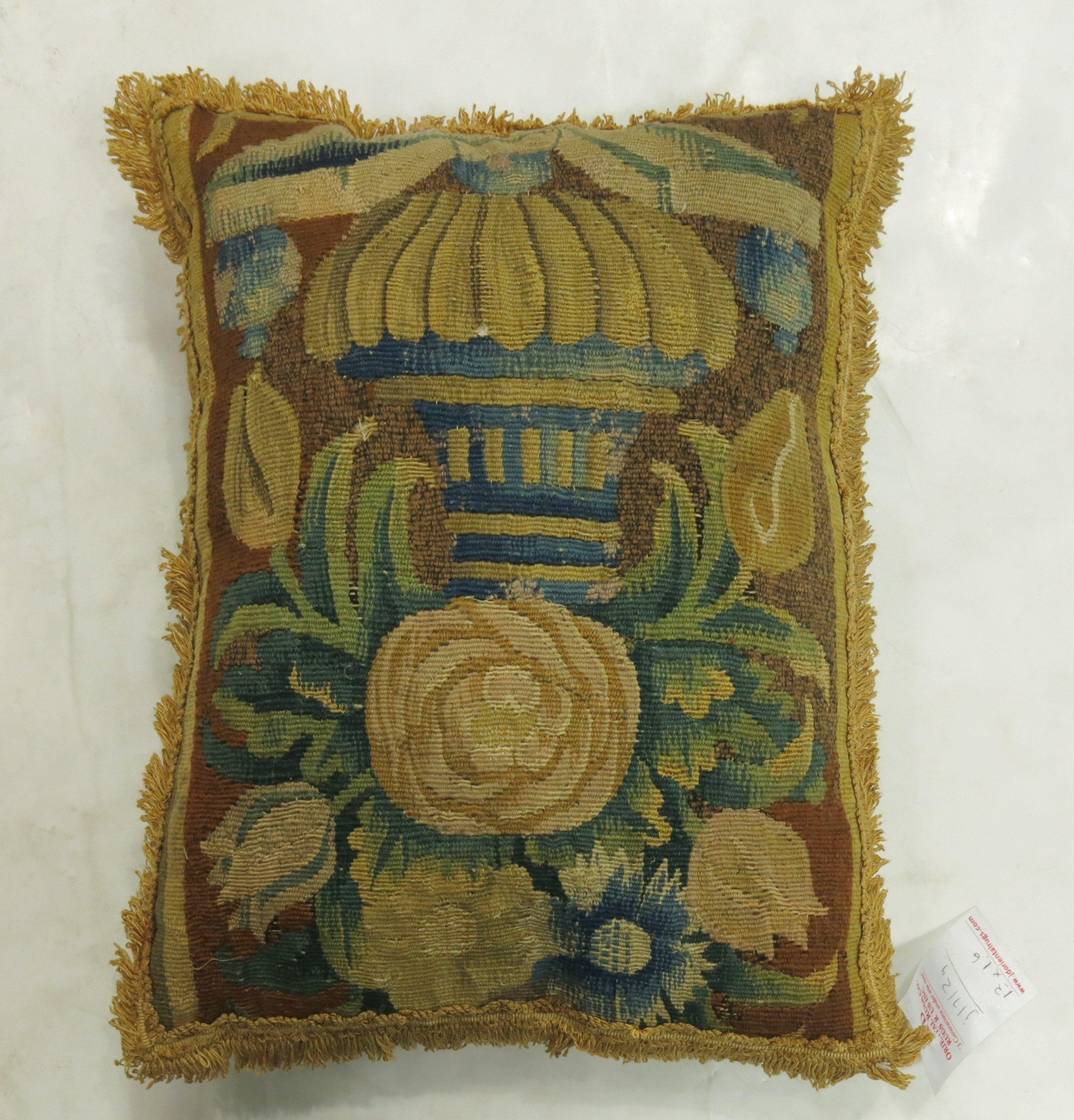 Set of 19th Century French Tapestry Pillows 1