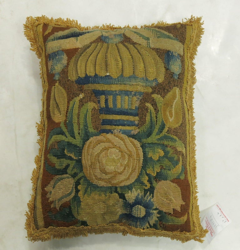 Set Of 19th Century French Tapestry Pillows For Sale At 1stdibs