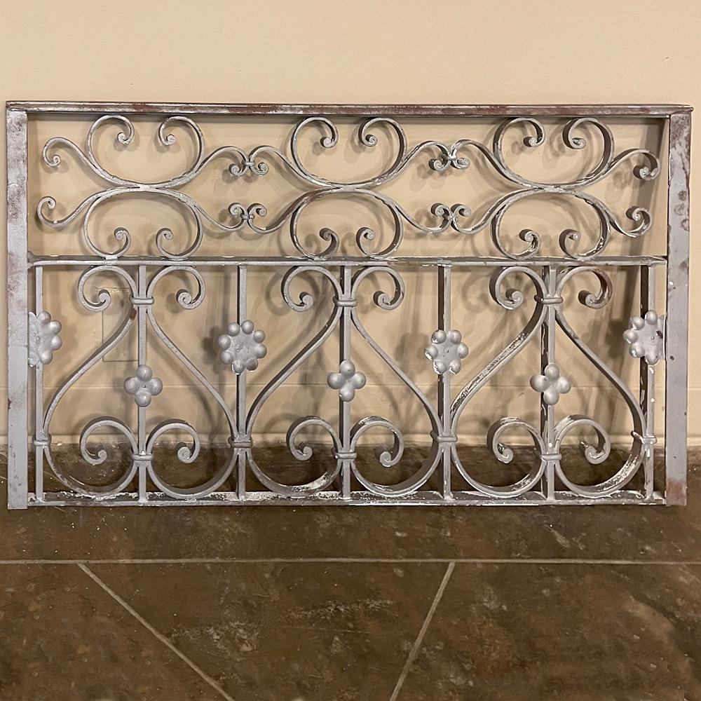 wrought iron window covers