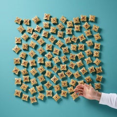 Set of 19th Century Gilt & Polychrome Plaster Embellishments