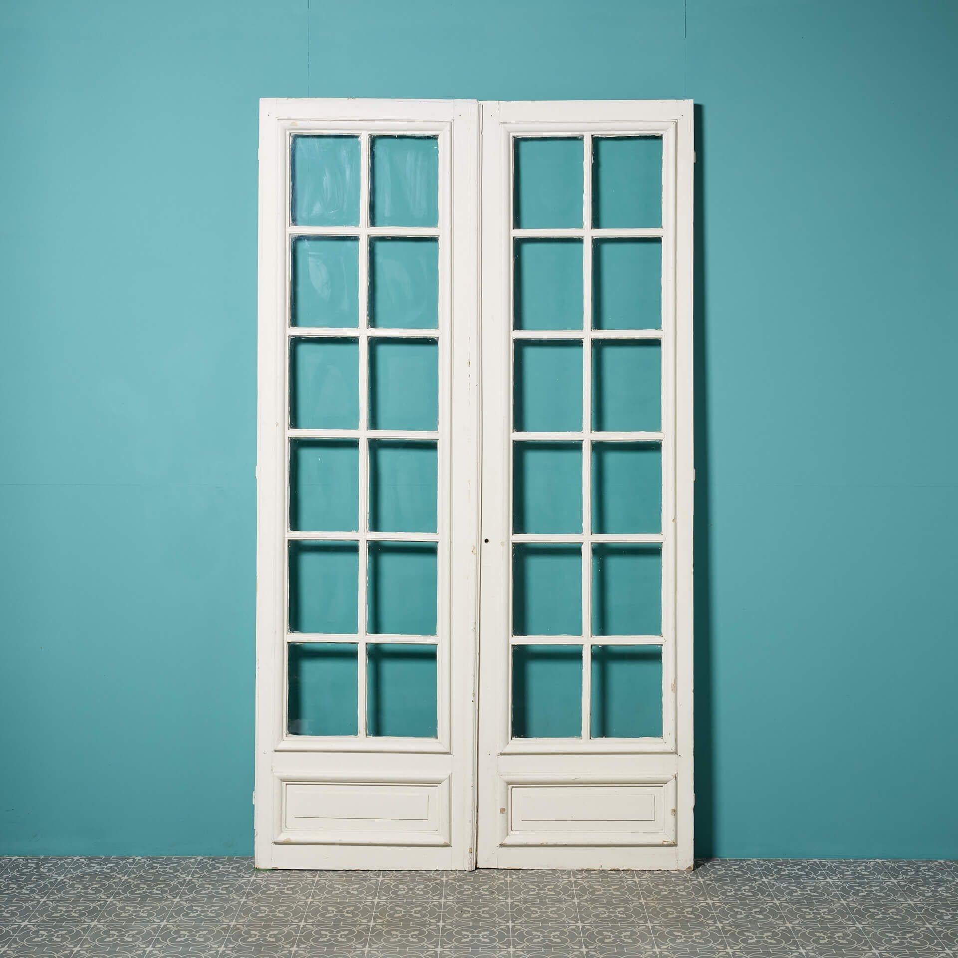 Set glasierter französischer Innentüren (19. Jahrhundert) im Angebot