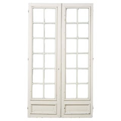 interior french doors Set of 19th Century Glazed French Interior Doors