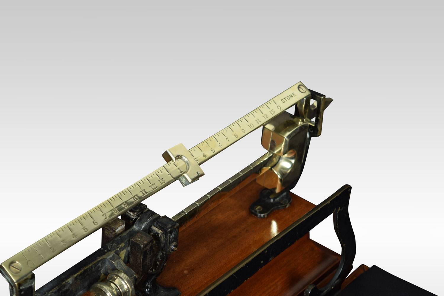 Set of 19th Century Jockey Scales 1