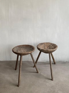 Ensemble de tabourets de toilette slovènes du 19ème siècle