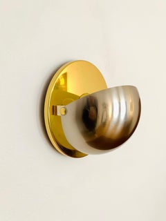 Lot de 2 appliques bicolores de l'ère Space des années 1970 par Sölken