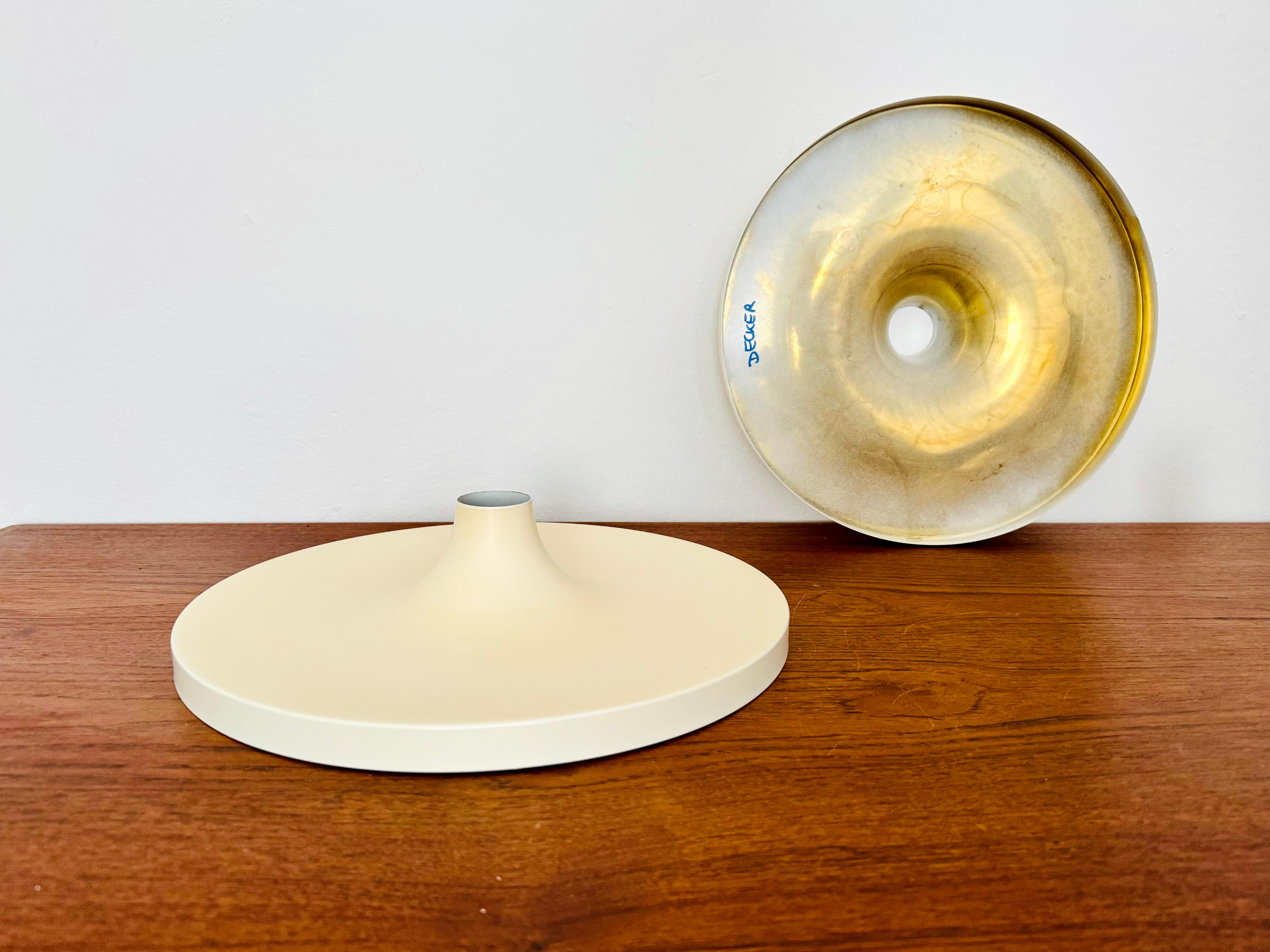 2er-Set 1970er Ufo-Wand- oder Deckenlampen von Cosack im Angebot 5
