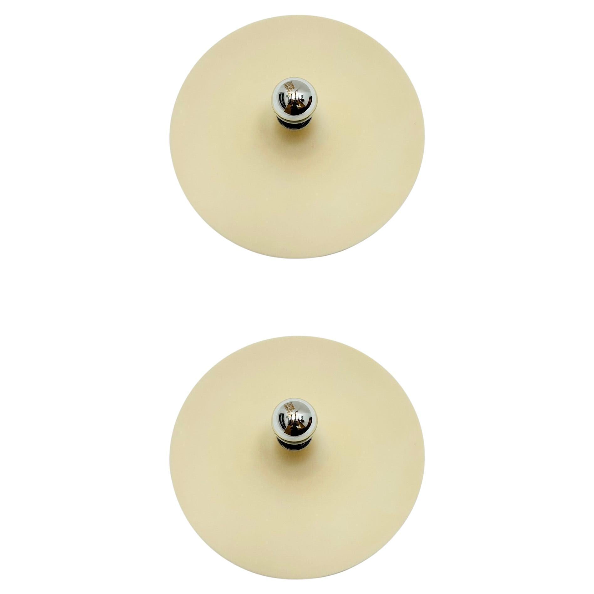 Set of 2 1970s Ufo Wall or Ceiling Lamps by Cosack