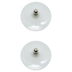 Set of 2 1970s Ufo Wall or Ceiling Lamps