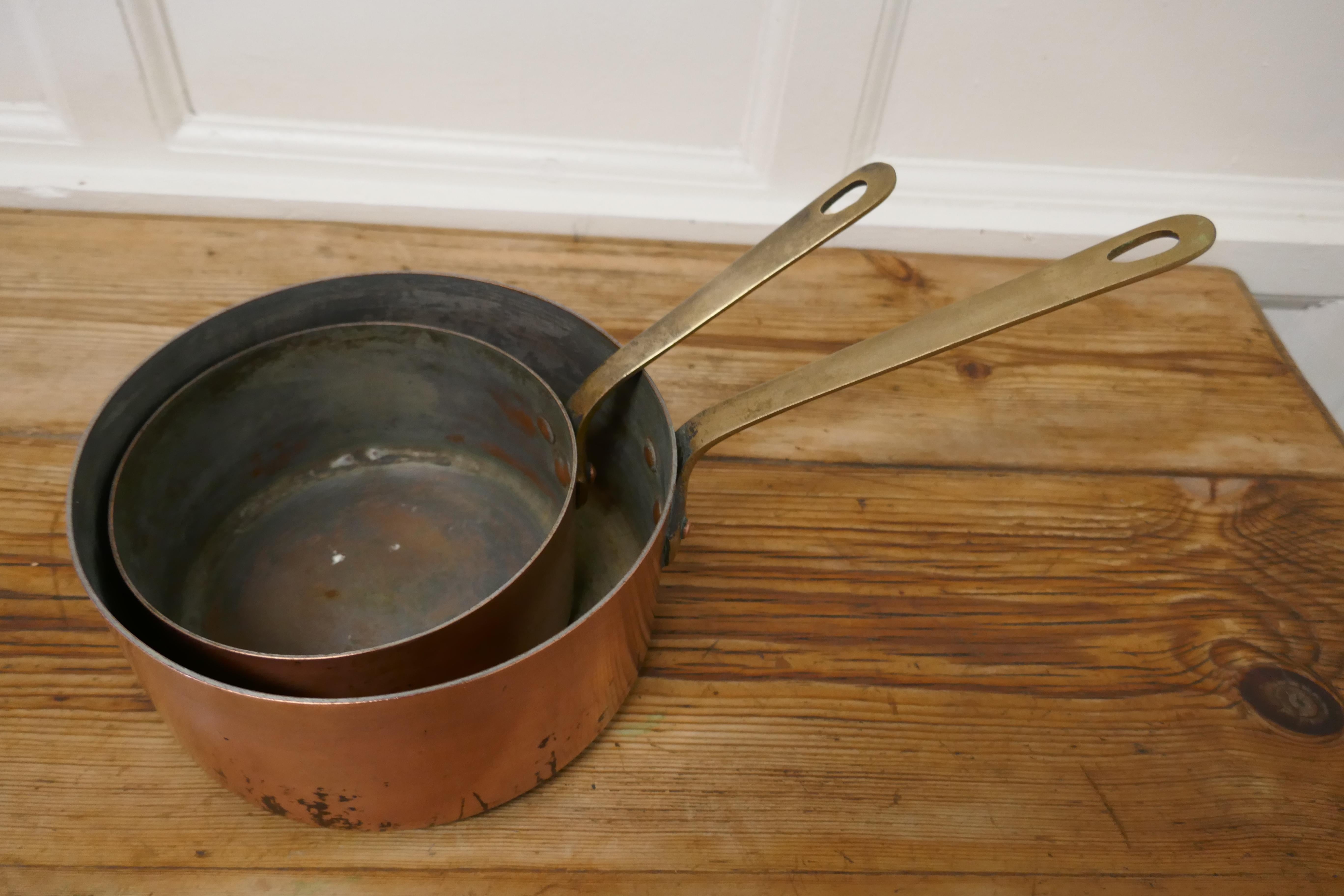 vintage copper pans for sale