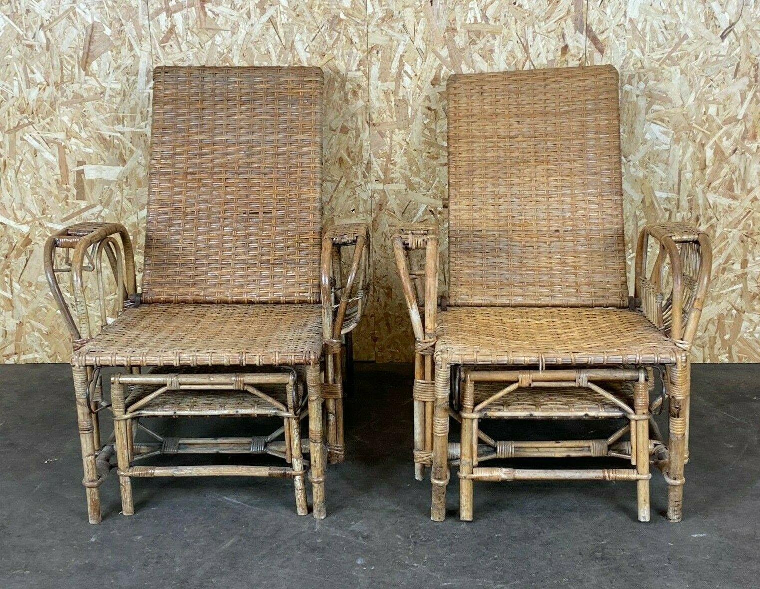 2x 20s 30s Vintage Bauhaus rattan chair by Erich Dieckmann 1920s 1930s

Object: 2x rattan chair

Manufacturer: Erich Dieckmann

Condition: vintage

Age: around 1920-1930

Dimensions:

74cm x 90cm x 93cm
Seat height = 40cm

Other