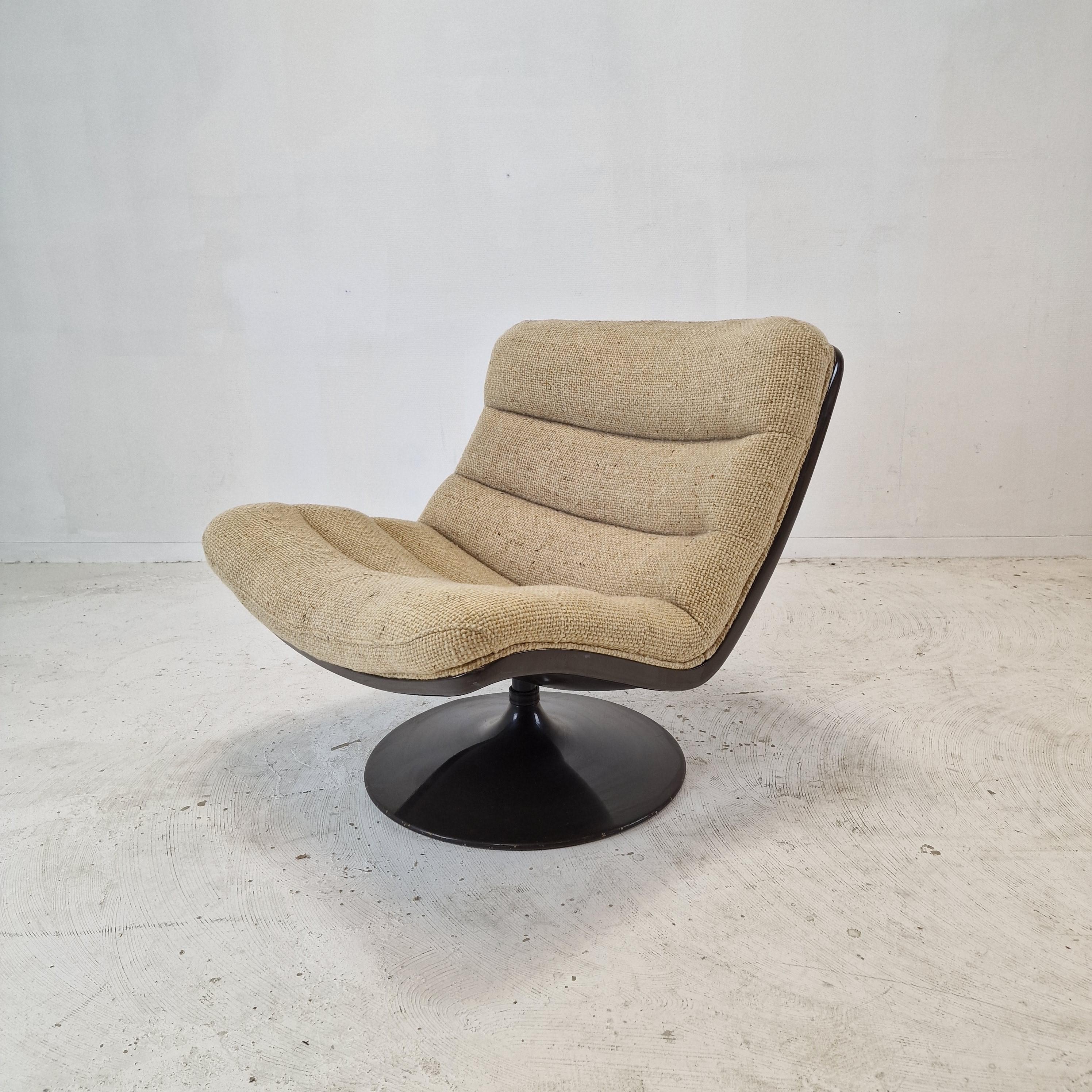Set of 2 975 Lounge Chair by Geoffrey Harcourt for Artifort, 1970s For Sale 4