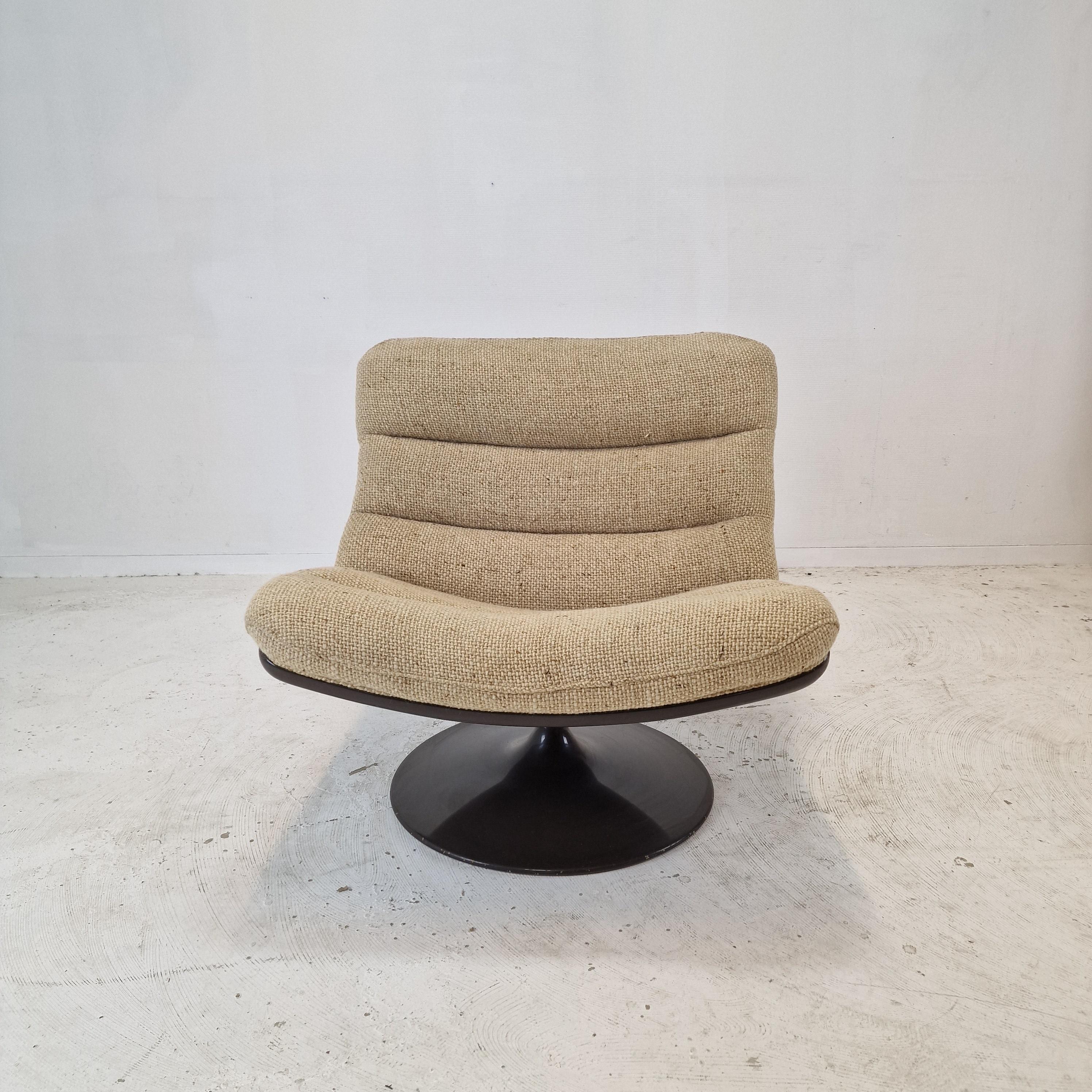 Set of 2 975 Lounge Chair by Geoffrey Harcourt for Artifort, 1970s For Sale 6