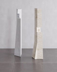 Set of 2 a Thrust Sculptures by Scattered Disc Objects