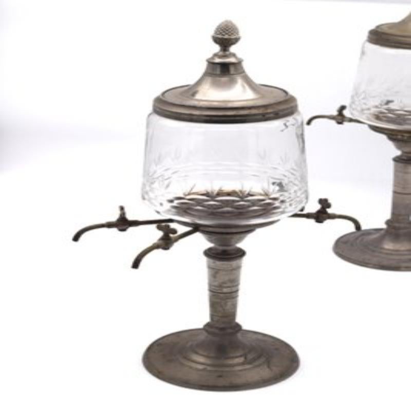 Satz von 2 Absinth-Brunnen, 1900er Jahre im Angebot 6