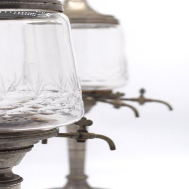 Satz von 2 Absinth-Brunnen, 1900er Jahre im Zustand „Hervorragend“ im Angebot in Andrézieux-Bouthéon, FR