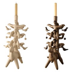 Set von 2 Acatln-Kerzenhaltern von Onora
