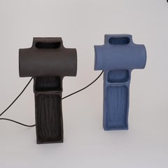 Set Of 2 Accre Tall Lamps by Ia Kutateladze