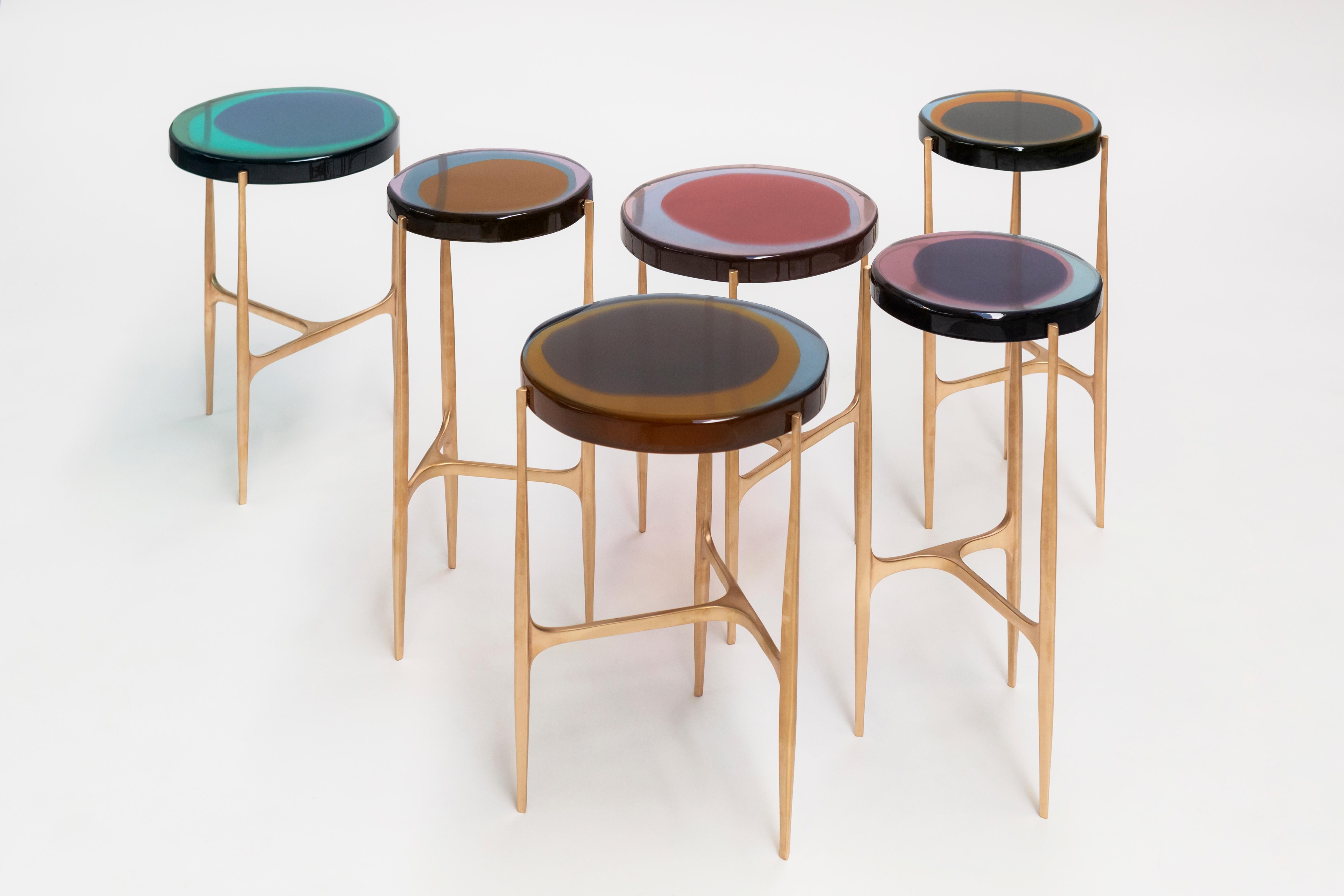 Lote de 2 Mesitas Agatha by Draga & Aurel en venta 2