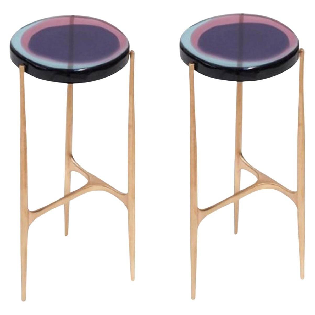 Ensemble de 2 tables basses Agatha de Draga & Aurel
