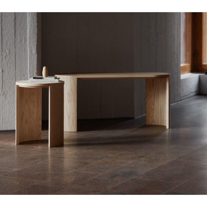 Set of 2, Airisto Side Table & Bench, Natural Ash by Made by Choice 4