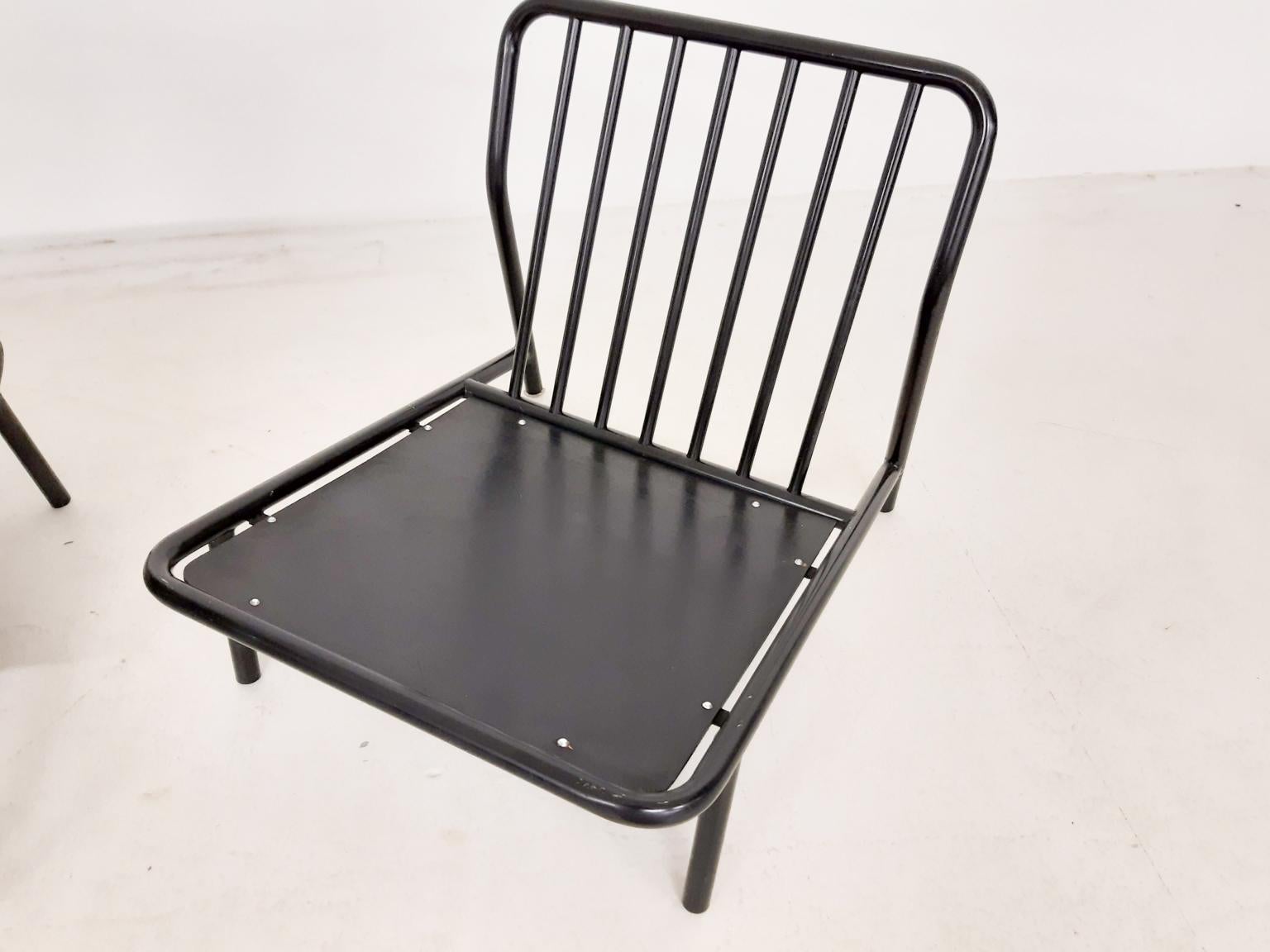 Set of 2 Alf Svensson for DUX Model 013 Lounge Chairs, Sweden, 1960s 4
