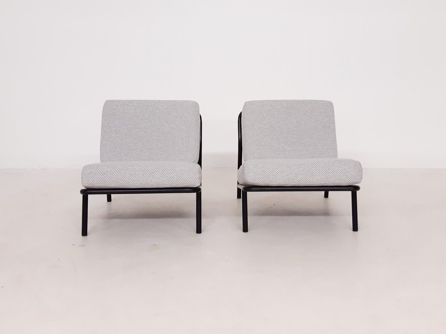 Scandinavian Modern Set of 2 Alf Svensson for DUX Model 013 Lounge Chairs, Sweden, 1960s