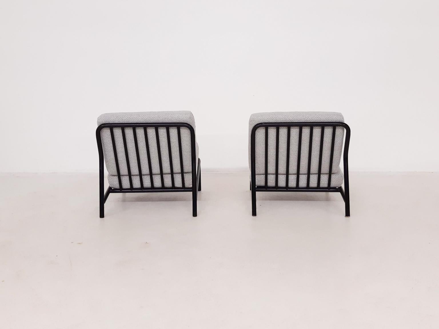 Set of 2 Alf Svensson for DUX Model 013 Lounge Chairs, Sweden, 1960s In Good Condition In Amsterdam, NL