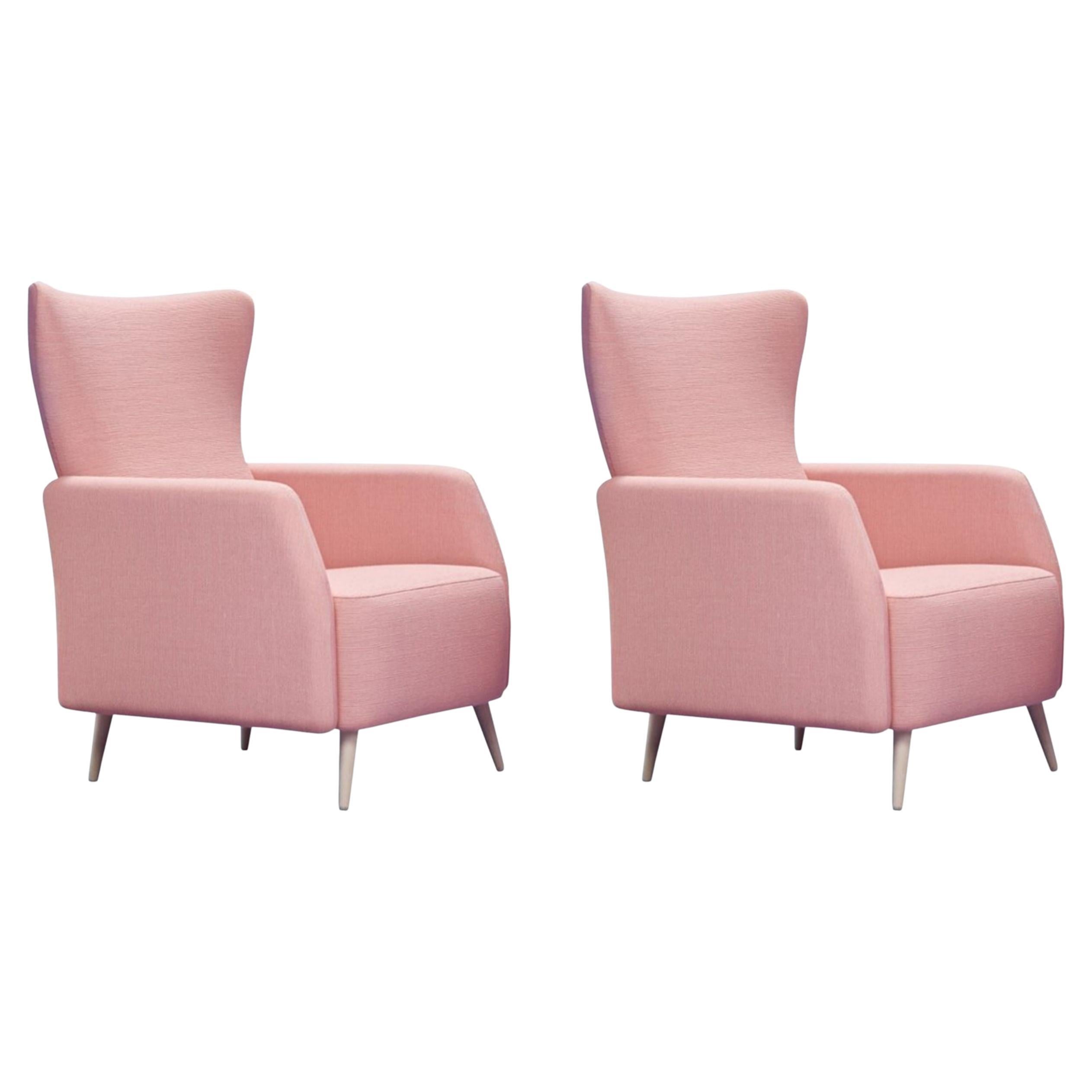 Set of 2 Alice Armchair by Pepe Albargues For Sale