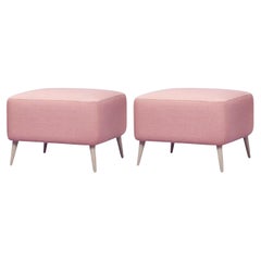 Set of 2 Alice Ottoman, Square by Pepe Albargues