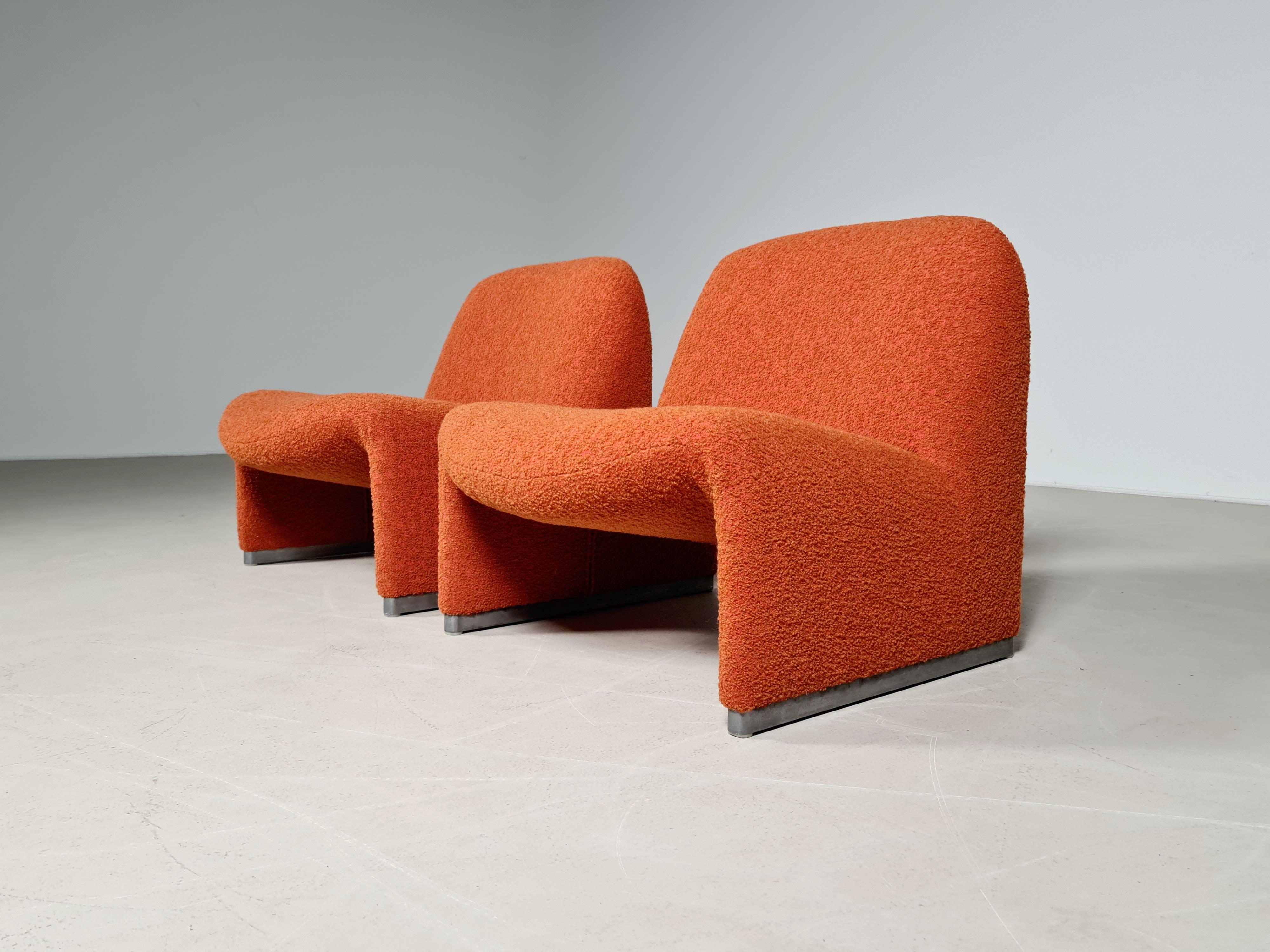 Italian Set of 2 Alky Chairs by Giancarlo Piretti for Castelli, 1970s