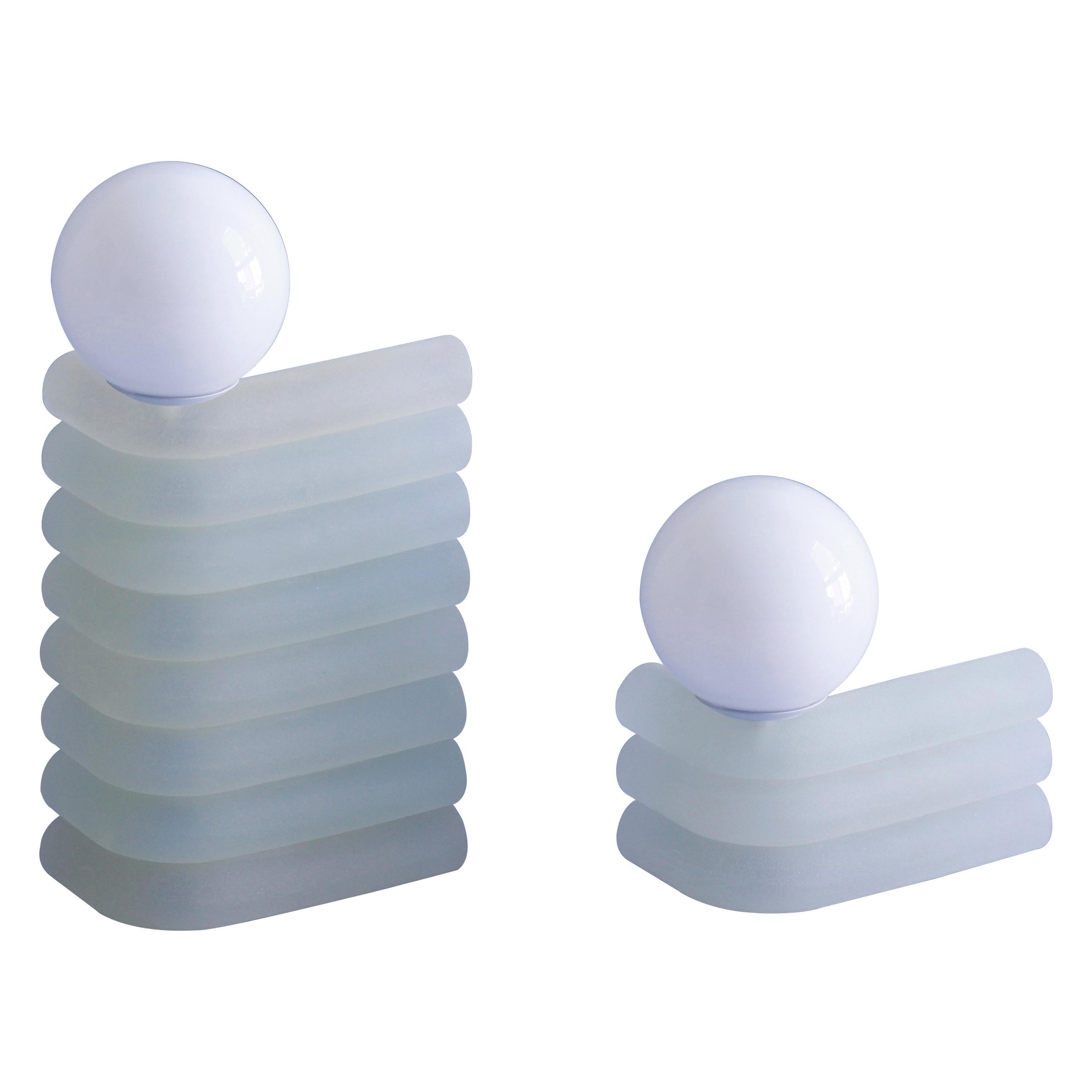 Set of 2 Aloe Elio Lamp by Soft-Geometry For Sale