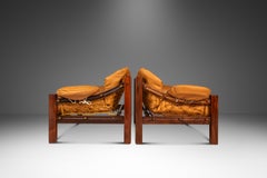 Set of 2 'Amazonas' Lounge Chairs by Jean Gillon for Italma, Brazil, c. 1970s