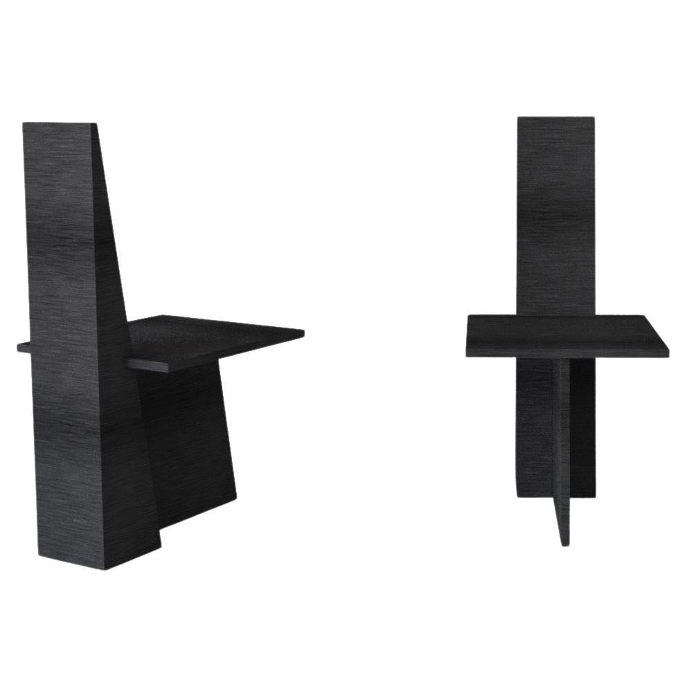 Set of 2 Anchor Chairs by Morgane Avéus For Sale