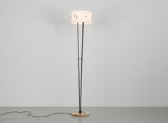 Set of 2 Angelo Brotto Floor Lamps, Italy, 1960s